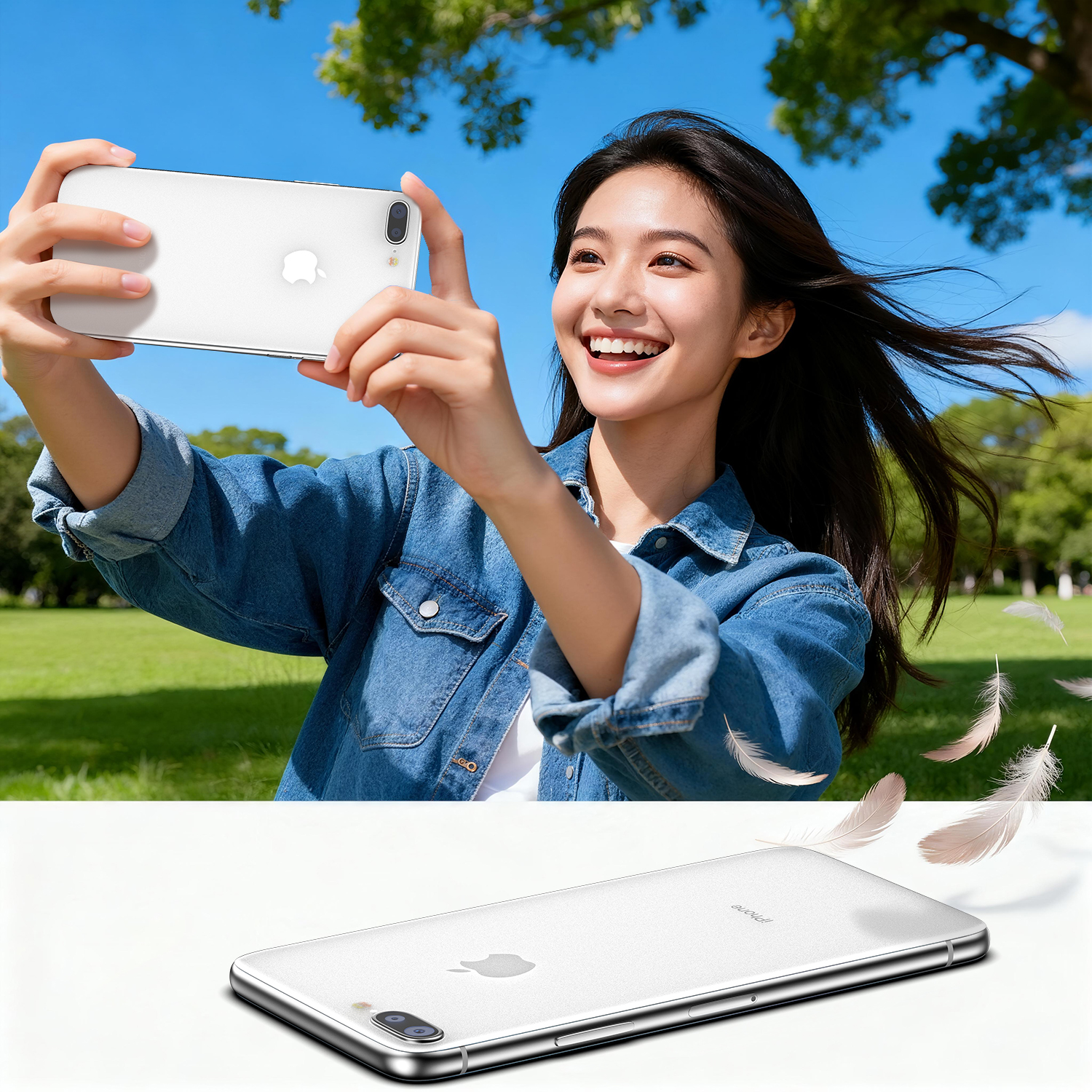 2025年10月入荷!!Apple 中古 iPhone8 Plus 本体 256GB SIMフリー シルバー スペースグレイ 選択可 フィルム ケース 爆買 | iPhone 8 Plus | 05