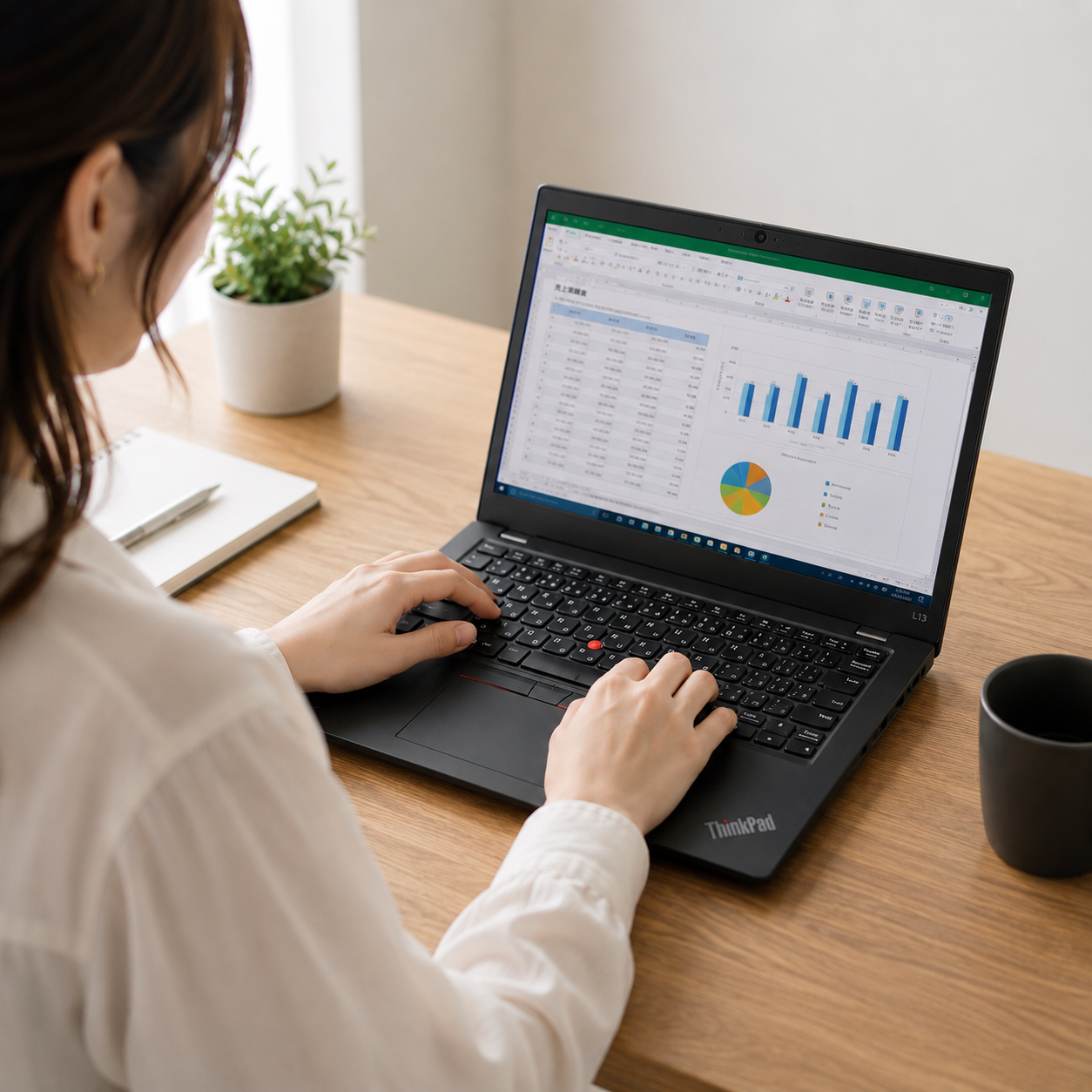 ThinkPad L ノートパソコン 中古 LenovoThinkPad L13 Windows11 Office