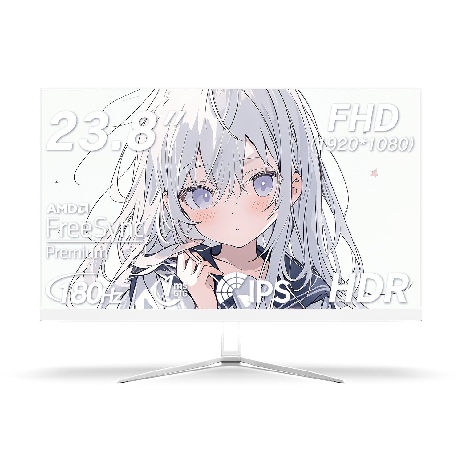 新品ゲーミングモニター超薄型 165Hz PS4 PS5 switch VESA 23.8インチ 液晶ディスプレイ 爆買 関連画像2