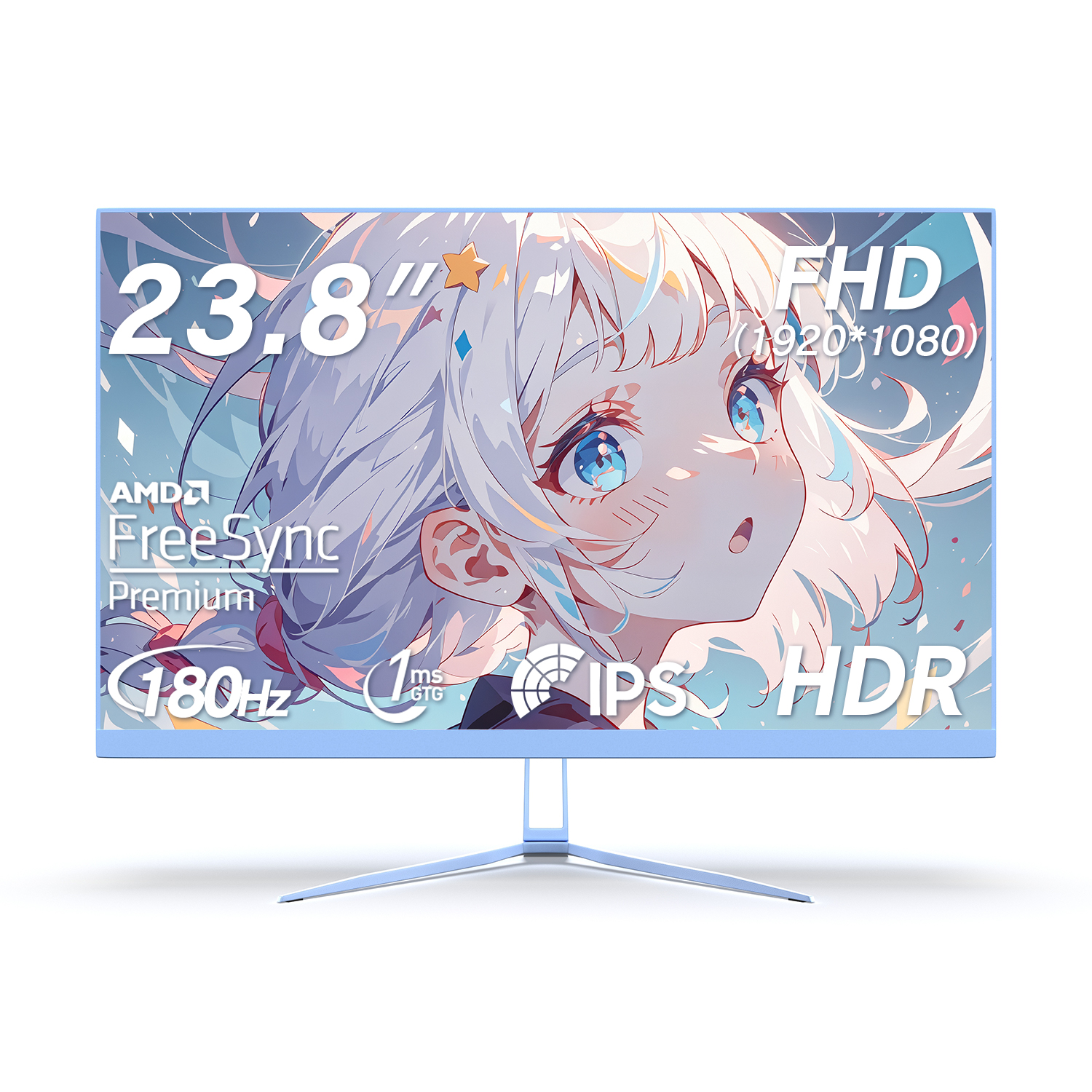 新品ゲーミングモニター超薄型 165Hz PS4 PS5 switch VESA 23.8インチ 液晶ディスプレイ 爆買 関連画像4