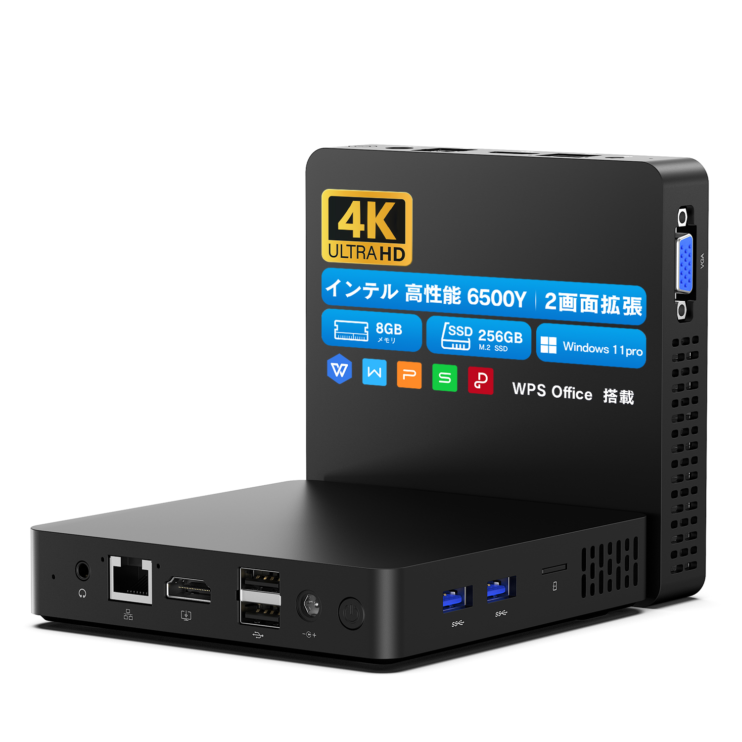 �V�i�~�j�f�X�N�g�b�v�p�\�R�� Intel Pentium Gold 6500Y 3.4GHz Windows11 Office���� ������8GB SSD256GB �R���p�N�g