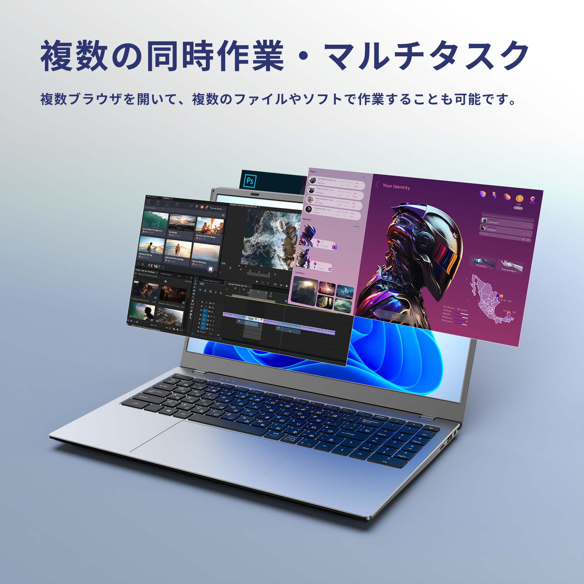 VETESA ノートパソコン 新品 Office付き 初期設定済 Windows11 15.6
