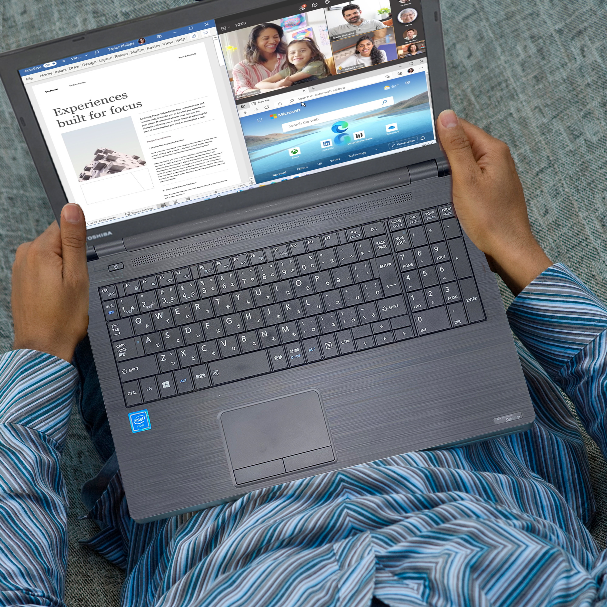 ノートパソコン 中古 パソコン Windows11 Office 搭載 第8世代 Core i3 15.6型 メモリ16GB SSD512GB 東芝 PB65 初期設定済 安心保証 DVDドライブ 爆買 | dynabook B | 06