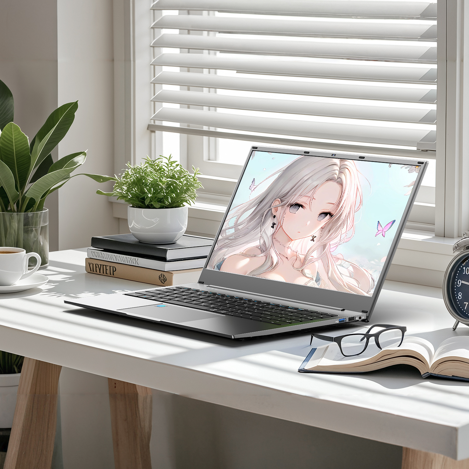 保証付 新品 ノートパソコン ノートPC Win11搭載 WPS Office Celeron メモリ16GB SSD512GB 15.6型 指紋認証 10キー  初心者向け テレワーク応援 送料無料   NQ7 | VETESA | 11