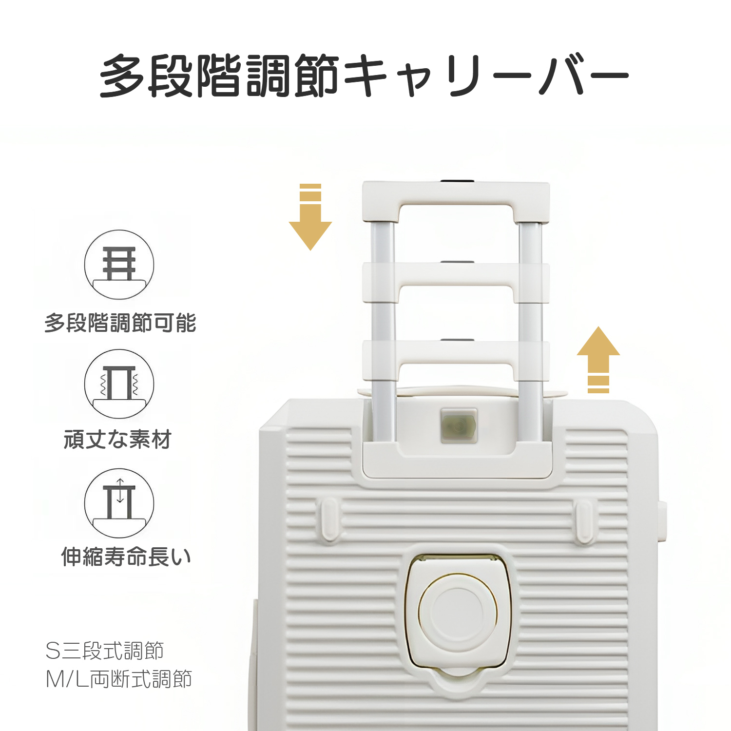 軽量スーツケース キャリーケース 大容量 機内持込可 カップホルダー付 静音 トランクケース USBポート付 Mサイズ 60L ファスナータイプ ダブルキャスター｜accessone｜08