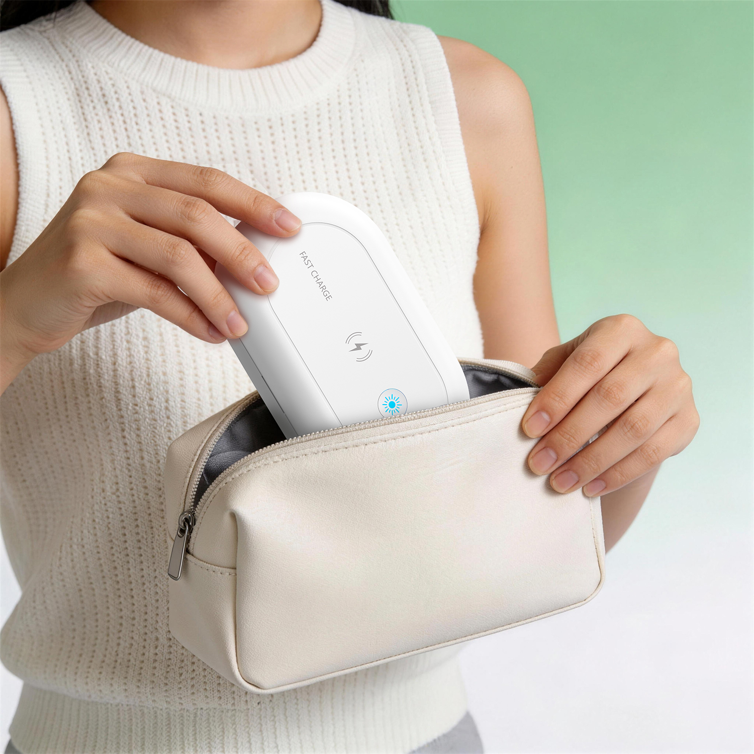 除菌ケース UV 紫外線 99.9% オゾン ウイルス対策 消毒 2WAY ワイヤレス充電器 10W アロマ対応 スマホ 時計 鍵 眼鏡 アクセサリー PSE認証済み 爆買 | ブランド登録なし | 03