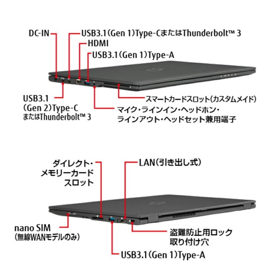 LIFEBOOK U ノートパソコン 中古 パソコン Windows11 Office 搭載 第10