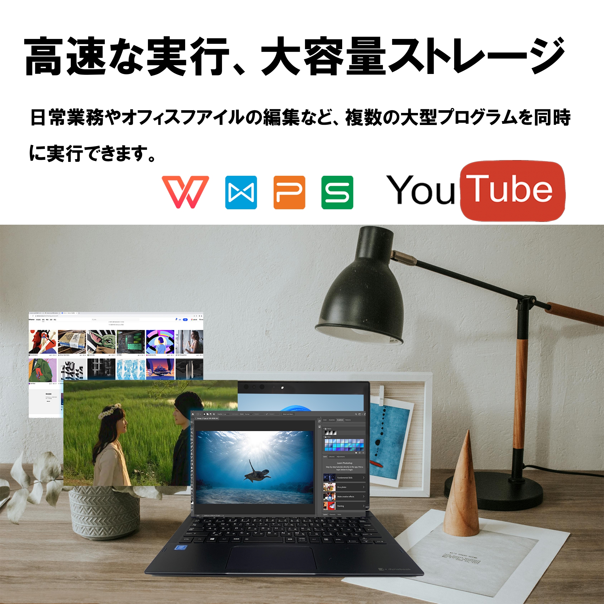 東芝 中古ノートパソコン13.3インチ dynabook VC72シリーズ Win11搭載 office付 メモリ4GB SSD128GB  Celeron3865 初期設定済 モバイルサイズ タッチパネル : vc72-celeron-itouch : Access One  Yahoo!ショッピング店 - 通販 - Yahoo!ショッピング