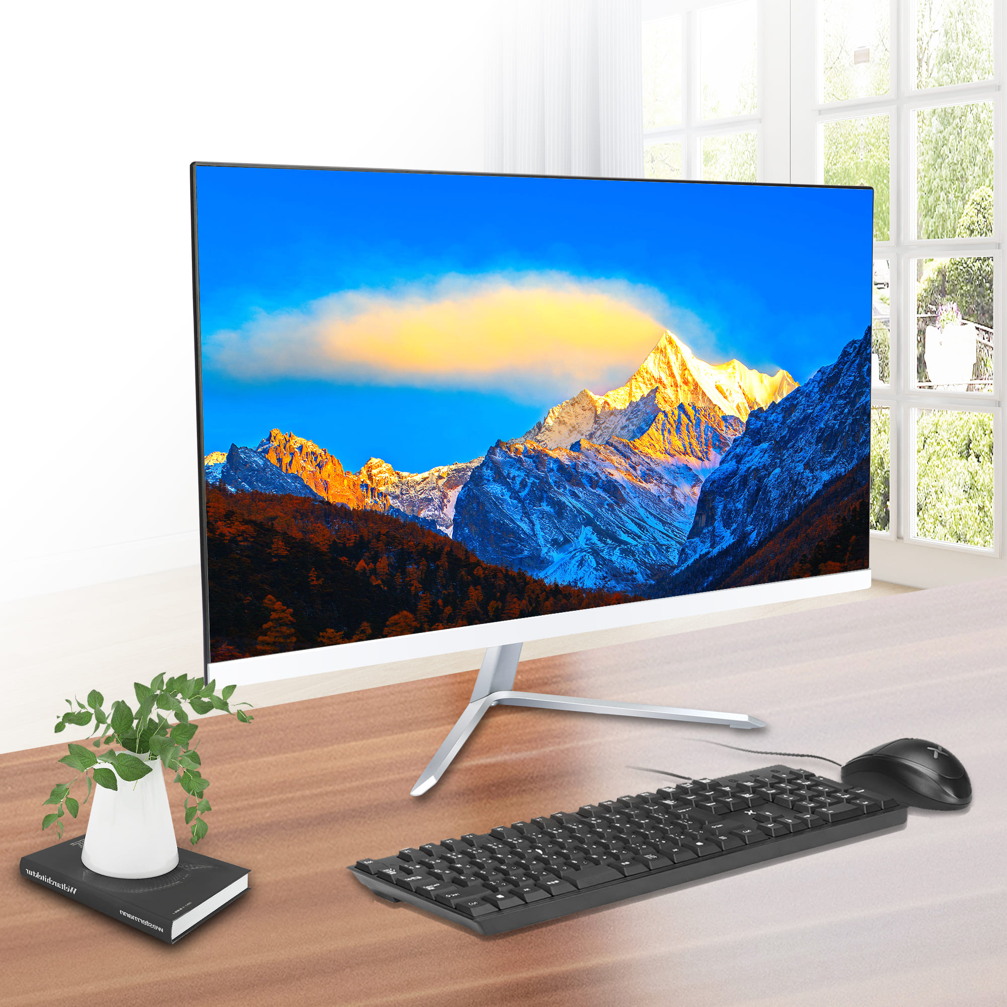 デスクトップパソコン 一体型pc 新品 22型 第2世代 Core i5 メモリ8GB SSD256GB windows11 Office搭載 初期設定済 キーボード マウス付 爆買 関連画像5