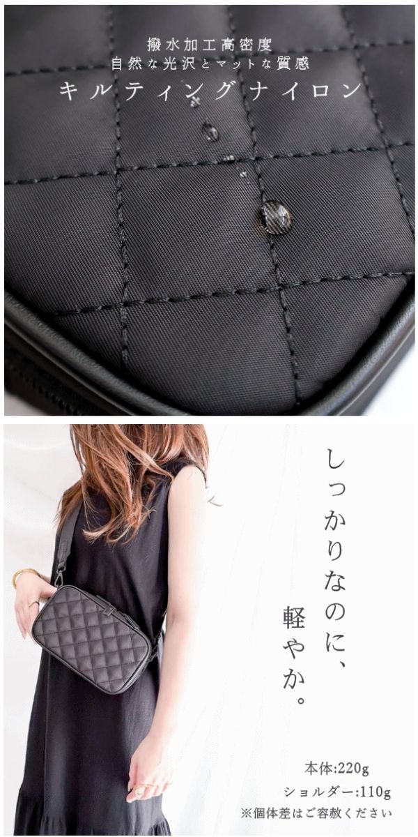 動画あり】お財布ポシェット お財布 ショルダー ナイロン 軽量 大人