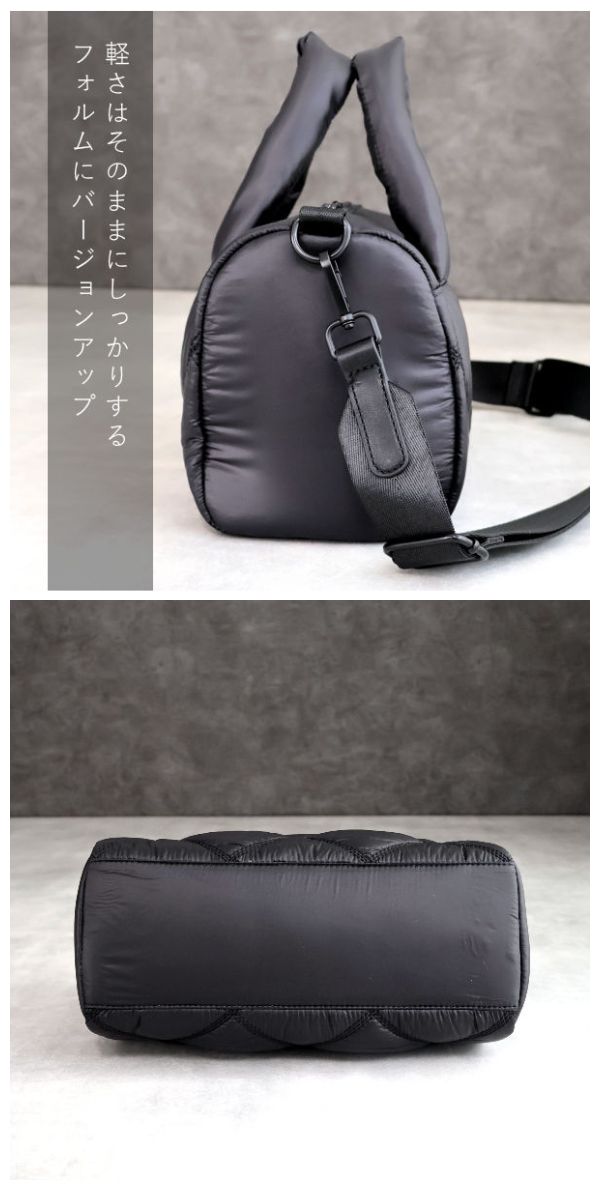 動画あり】ボストンバッグ ショルダーバッグ レディース 2way 斜め掛け