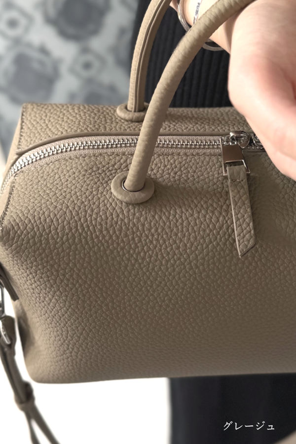 本革 ボストンバッグ 横長 ショルダーバッグ レディース 2way 斜めがけ