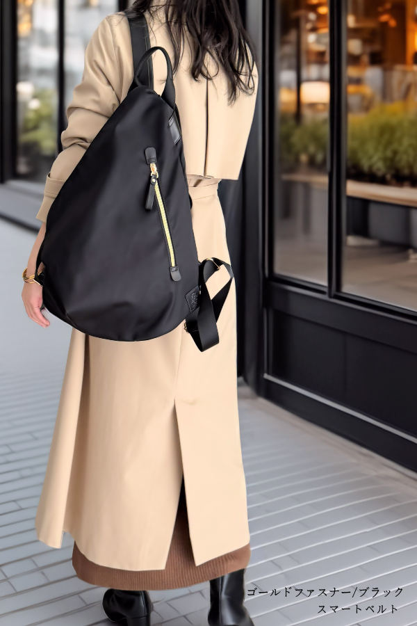 選べるショルダー】【動画あり】リュック レディース ナイロンリュック