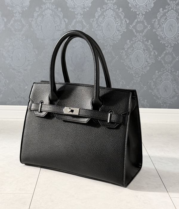 きょうMAMA　黒くて四角い目玉ハンドバッグ トート レディース バッグ フォーマル 卒業式 入学式 結婚式 ミセス 母