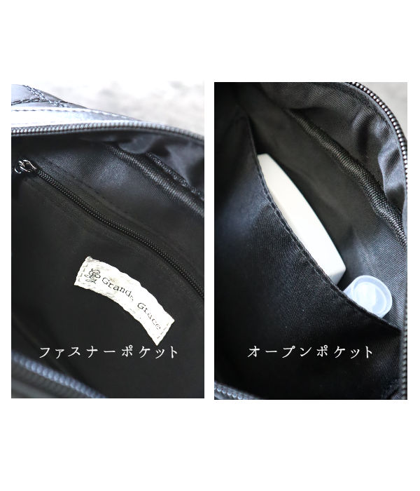 ポシェット レディース ショルダー 斜めがけ 軽量 ボディバッグ カメラバッグ  クロスボディー きれいめ キルティング 大人 |  | 15