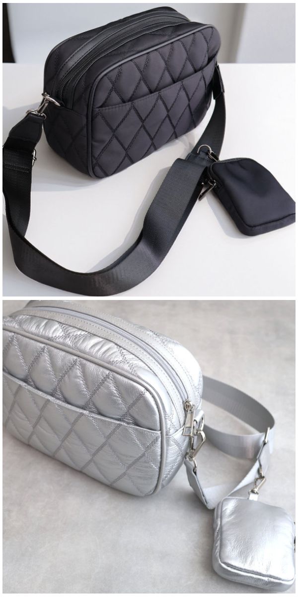 高密度ナイロン ショルダー レディース ポシェット ボディバッグ