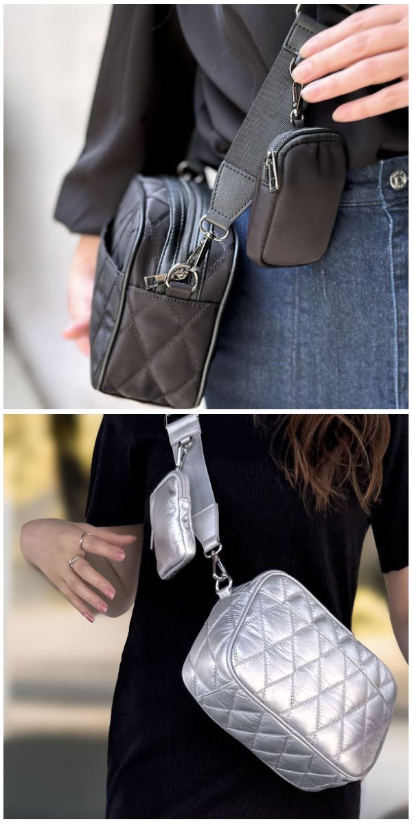 高密度ナイロン ショルダー レディース ポシェット ボディバッグ