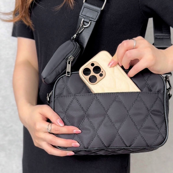 一部カラー予約12中】高密度ナイロン ショルダー レディース