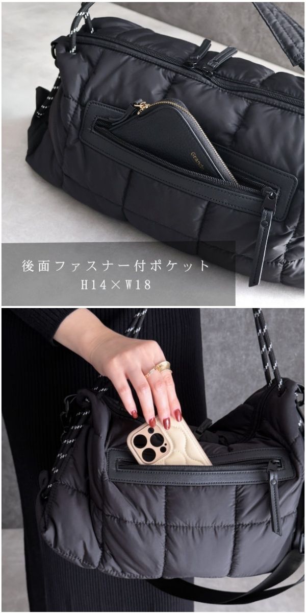 ショルダーバッグ レディース 斜め掛け 大人 軽量 2way キルティング