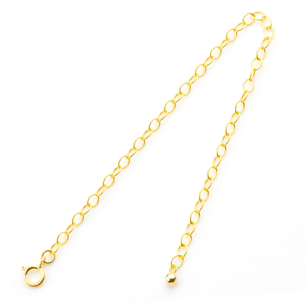 アジャスターチェーン 15cm K14GF ゴールド フィルド シルバー 延長
