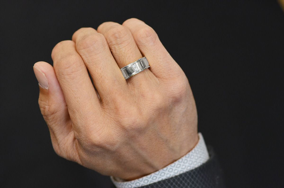GW-11%OFFクーポン】プラチナ リング メンズ 指輪 ダイヤモンドリング 