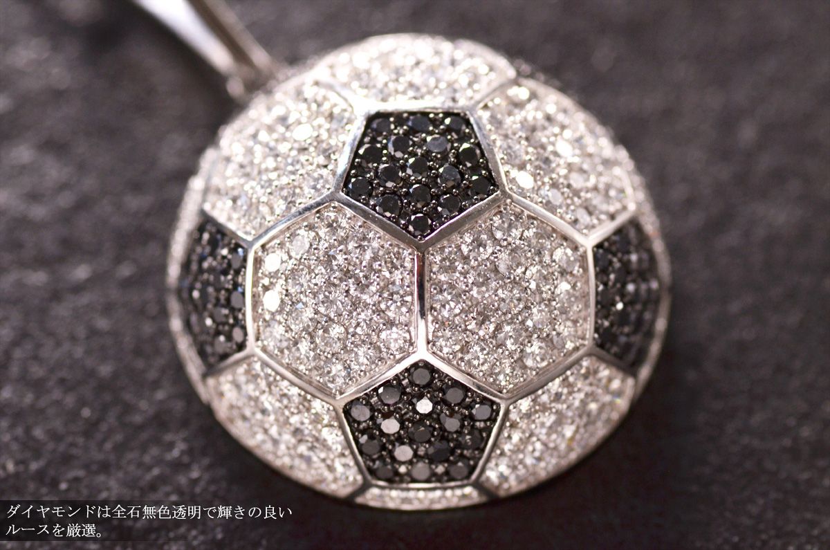 K18サッカーボールペンダントトップ 田中貴金属 K18 七宝焼 ペンダントヘッド サッカーボール - メルカリ