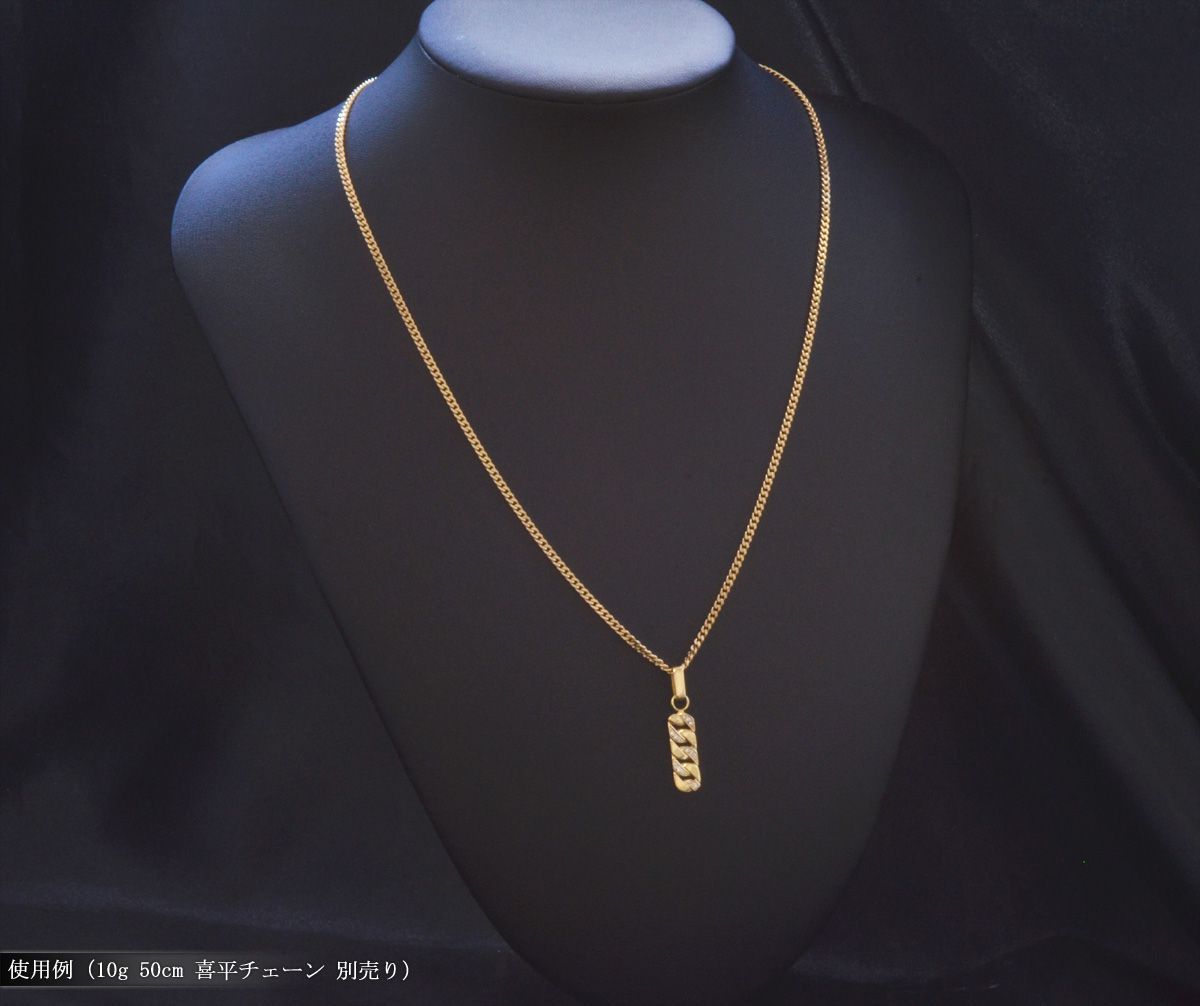 K18 喜平 キヘイ ネックレス ダイヤペンダント トップ ペンダントトップ メンズ K18 18K 18金 イエローゴールド ダイヤモンド