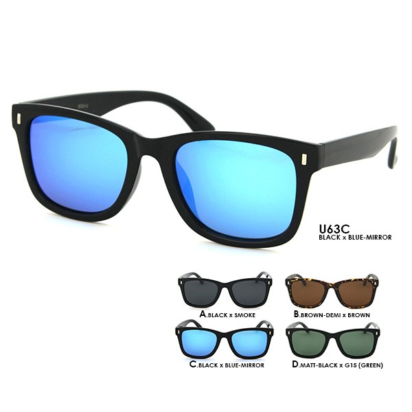 偏光サングラス U63 メンズ 予約 レディース 紫外線カット ウェリントン ミラー 共用 偏光サングラス U63 メンズ 予約 レディース 紫外線カット ウェリントン ミラー 共用