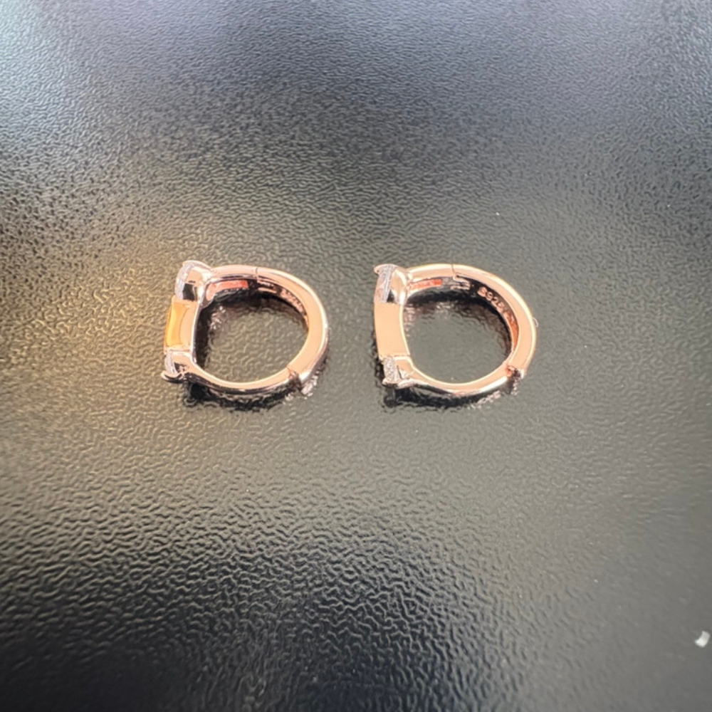 ピアス 18金 フープ　アクセサリー 小さい つけっぱなし アレルギー対応 18K ゴールド レディース 両耳 プレゼント シンプル シルバー おしゃれ 30代 40代 50代 | ブランド登録なし | 02