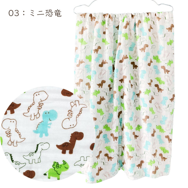 タオルケット バスタオル やわらか 6重 ガーゼ 大判 モスリンコットン 綿100％ お昼寝 シーツ ブランケット おくるみ 吸水性 敏感肌 子供 ベビー 寝具 爆買 |  | 03