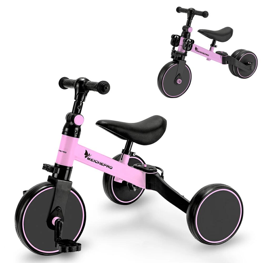 三輪車 子供用 自転車 バランスバイク 3WAY キッズバイク 乗用玩具 