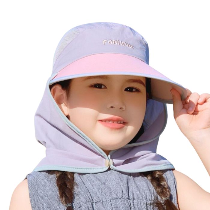 UVカット 子供用 帽子 ハット UPF50+ つば広 日よけ 撥水 速乾 洗える 熱中症対策 男女兼用 夏 保育園 アウトドア プール 水陸両用 爆買 |  | 02