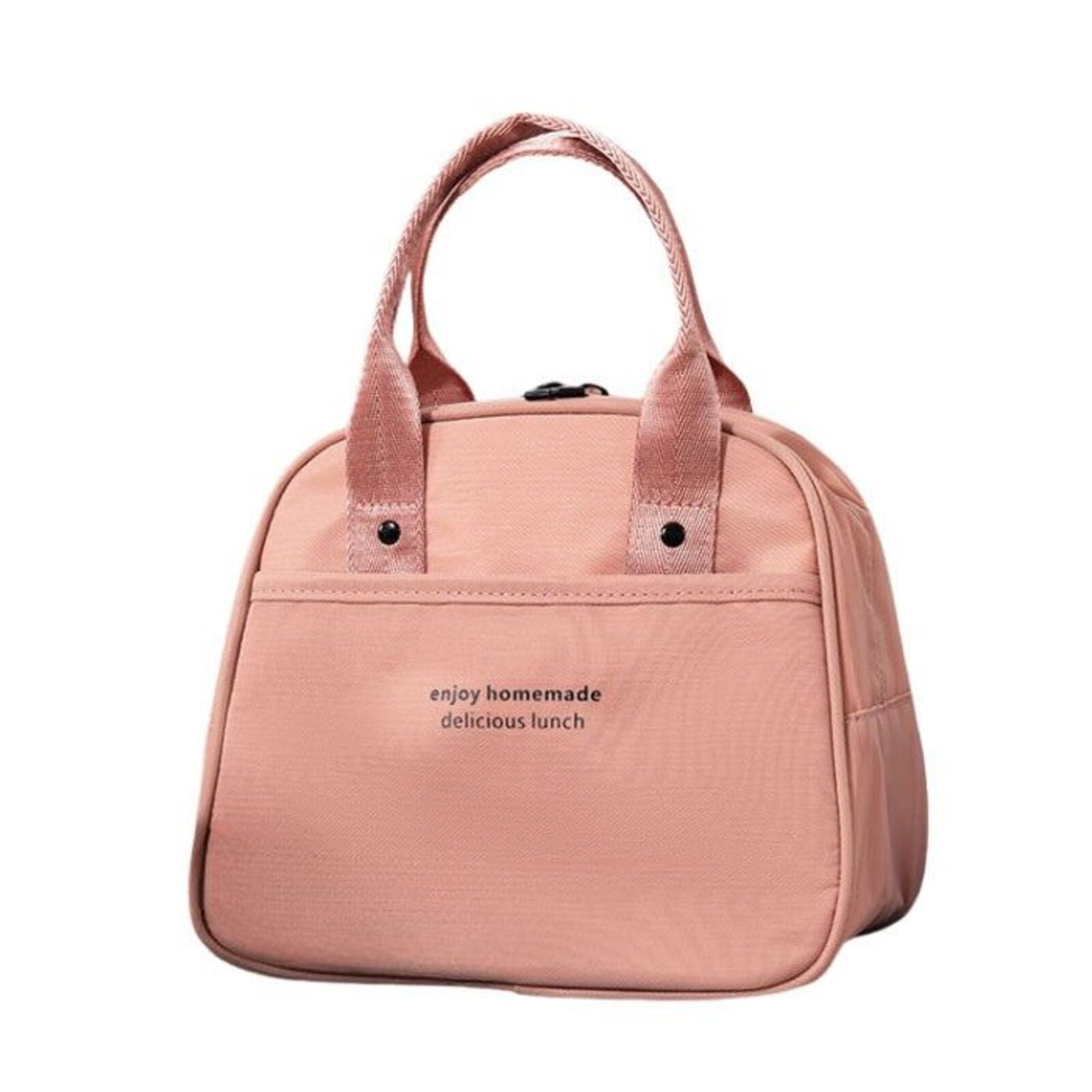 ランチバッグ 保冷バッグ 撥水 お弁当入れ 保冷 保温 お弁当袋  シンプル ポケット付き チャック付き 持ちやすい 雨の日安心 撥水仕様 汚れにくい 学生 子供 |  | 02