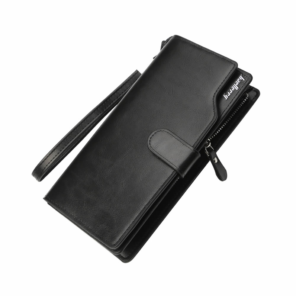 Baellerry 長財布 厳選PUレザー 財布 カードケース 財布 メンズ レディース 革 スマホ収納可能 SIMカード収納 レザー 皮 サイフ 長サイフ 大容量 |  | 01
