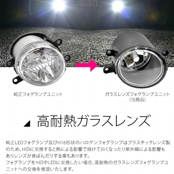 ヴェルファイア H23.11-H26.12 ATH/ANH/GGH20系 フォグランプ H8 H11 H16 LED toyotaフォグランプ｜acek｜03