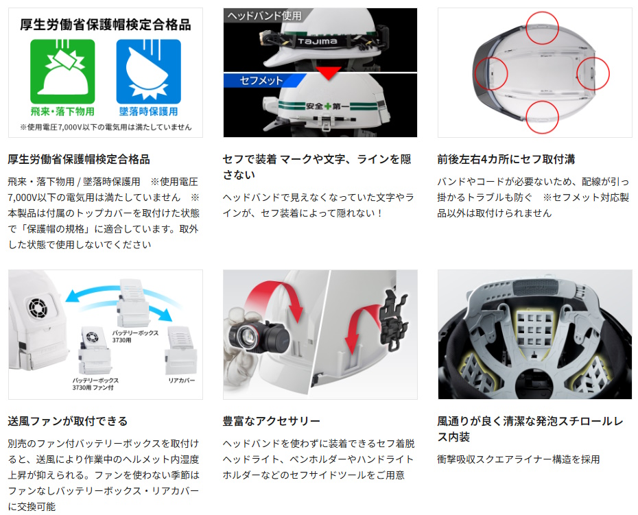 Tajima（タジマ） セフメット アースブルー スモーク HSEACSB : 現場屋