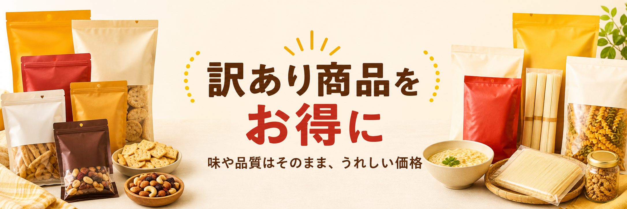 訳あり商品をお得に