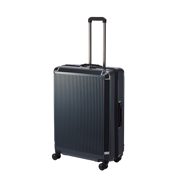 【新品未使用】キャリースーツケース （7泊〜向け85〜100L）黒 ストッパー付 ProtecA エース公式 スーツケース キャリーケース 日本製 Lサイズ 100L