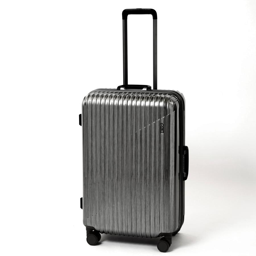スーツケース キャリーケース キャリーバッグ 58L フレームタイプ クレスタ2F エース ACE 05107｜aceonlinestore｜02