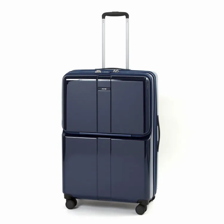スーツケース ACE フォールズ Ｌサイズ 大型 フロントオープン エキスパンド機能 78/91Ｌ 06907