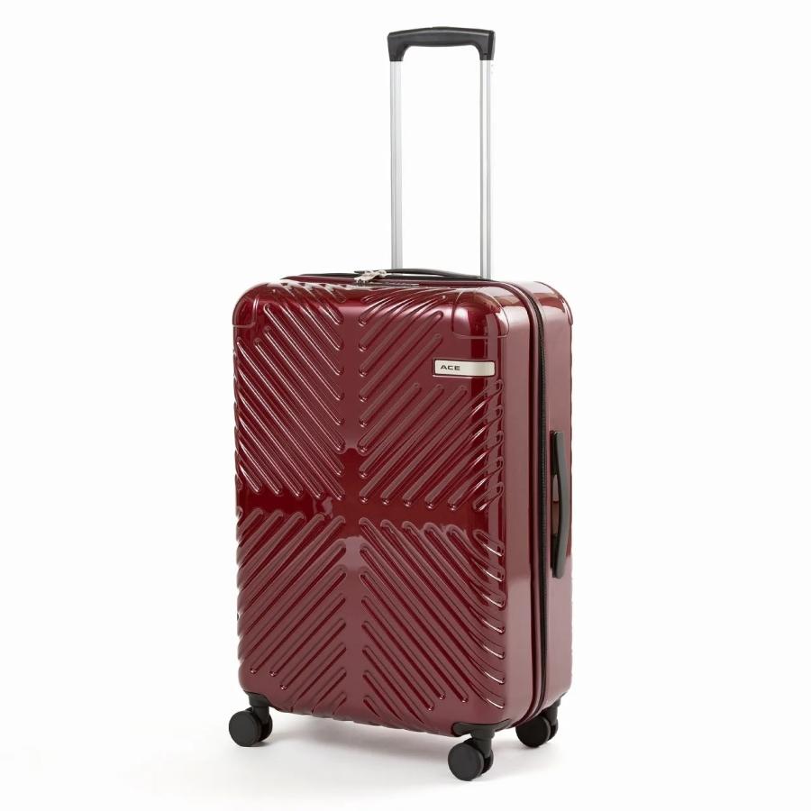 公式スーツケース ACE ラディアル　Mサイズ ダブルキャスター ファスナー TSロック搭載 おしゃれ 出張 57Ｌ 06972｜aceonlinestore｜06