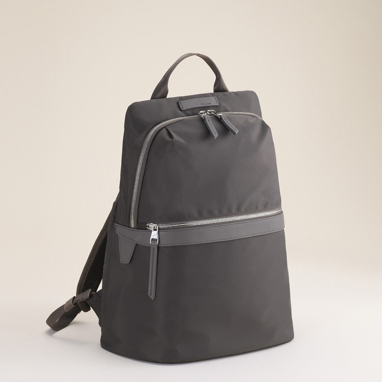 W&.Day/Night ピサラ スリムリュック15291 グレー 完売色 W&.Day/Night ビジネスリュック リュックサック レディース