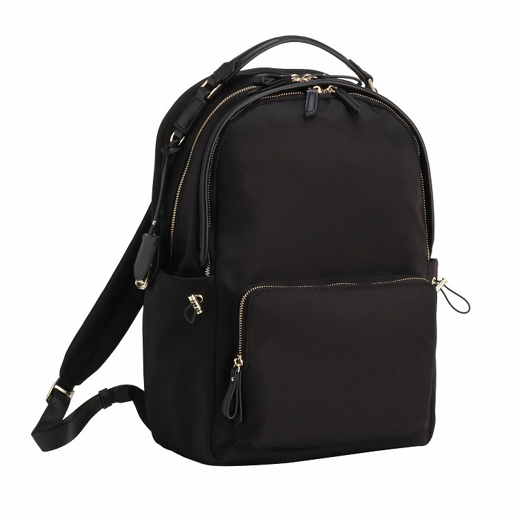 Jewelna Rose A4サイズ ブラックリュック Jewelna Rose（ジュエルナローズ） 公式 リュック 通勤 通学 旅行 A4