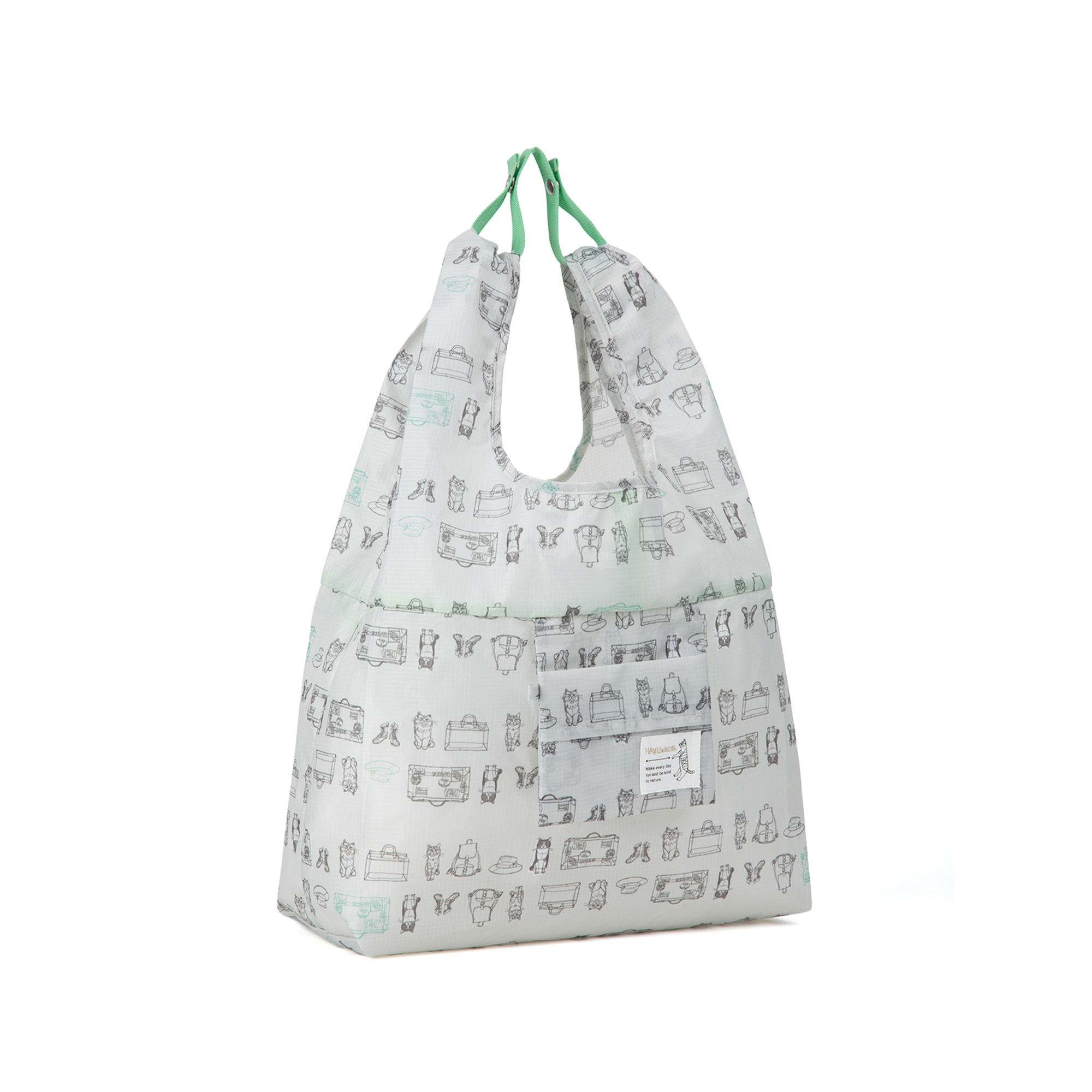 ace. エース公式 HAyU TOKYO マルシェバッグ 折りたたみバッグ エコ