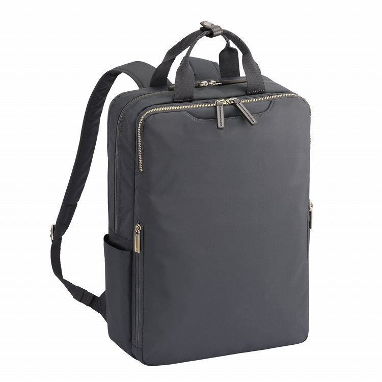 【美品】エースジーン フィッテム カーキ 14インチ ace. GENE LABEL エース公式リュックサック レディース ace.GENE