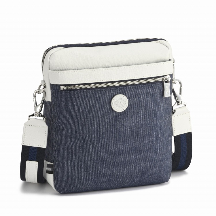 【5％OFFクーポン】【商品レビューで＋5％】【日本正規品】 オロビアンコ ショルダーバッグ Orobianco バッグ 斜めがけ 大人 ブランド デニム 軽量 軽い 小さめ 縦型 A5 5L JEANS2 93113 Orobianco（オロビアンコ） 公式 ショルダーバッグ メンズ ジーンズ調