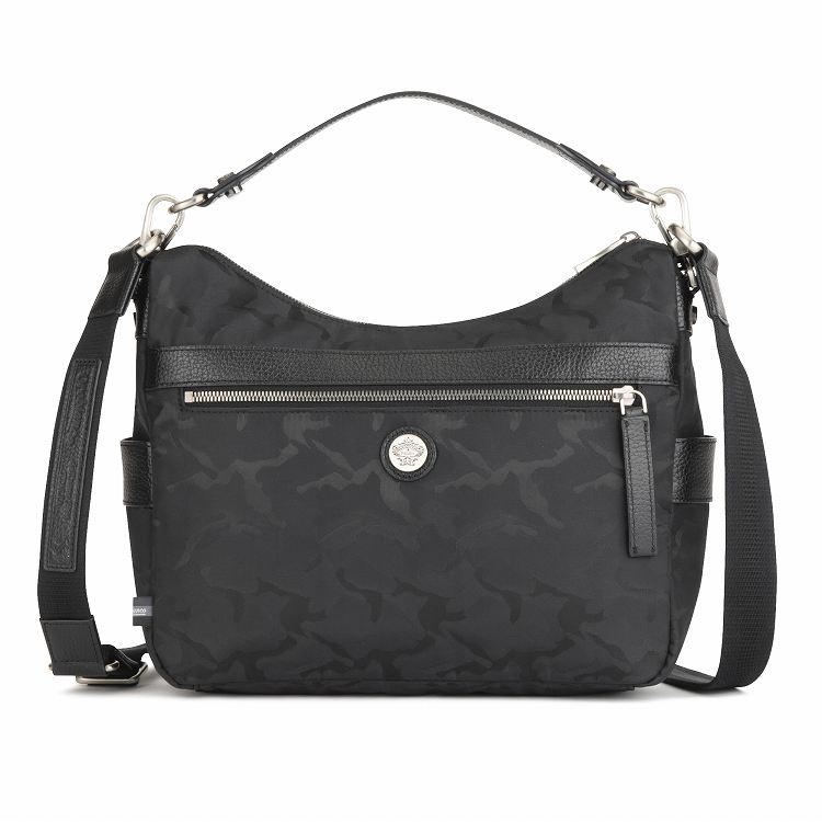 【美品】オロビアンコ orobianco 2wayショルダーバッグ ブラック Orobianco（オロビアンコ） ＼公式／ Orobianco 2WAY ショルダーバッグ