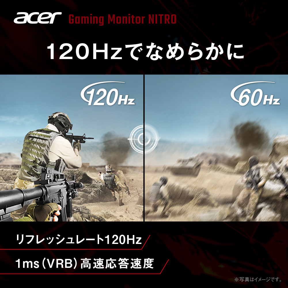 acer（エイサー） Acer Nitro ゲーミングモニター 27インチ フルHD 非