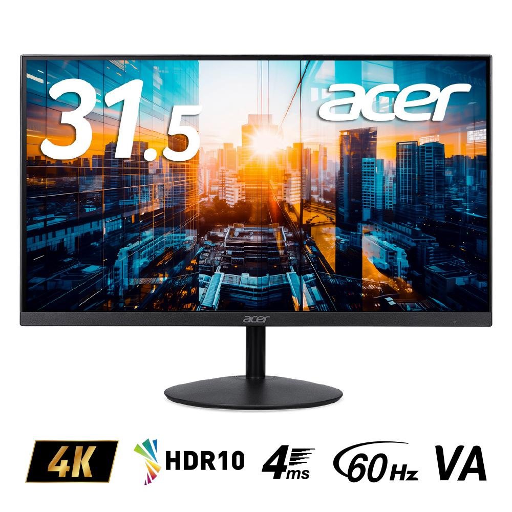 acer（エイサー） モニター 4K（3840 × 2160）31.5インチワイド VA 非