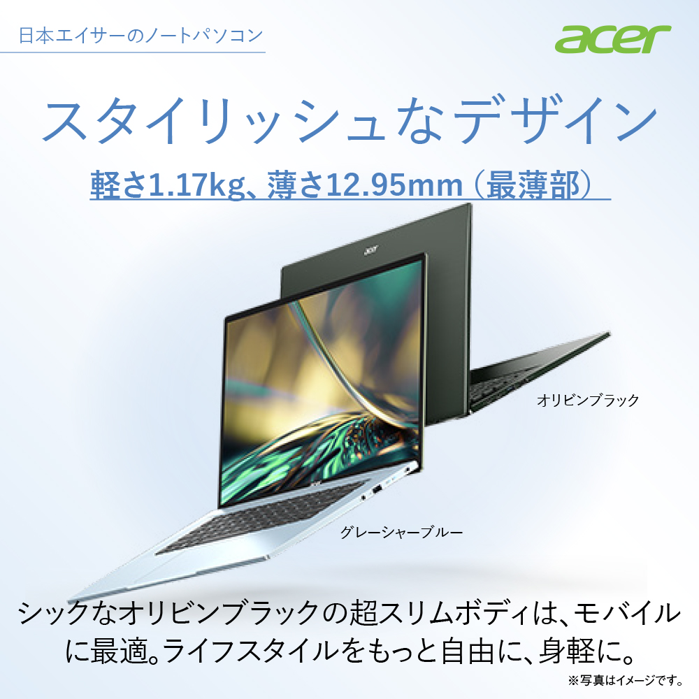 Acer公式 ノートパソコン Swift Edge SFA16-41-A76Z/K Windows 11 Pro